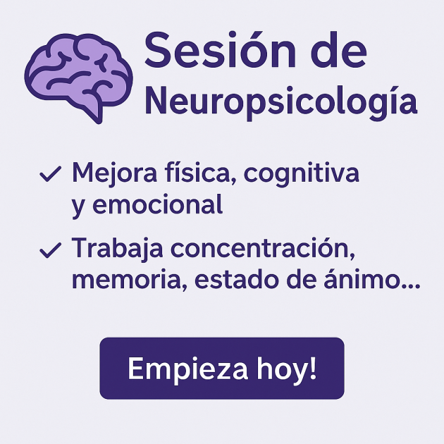 Sesión de Neuropsicología en Valencia o online